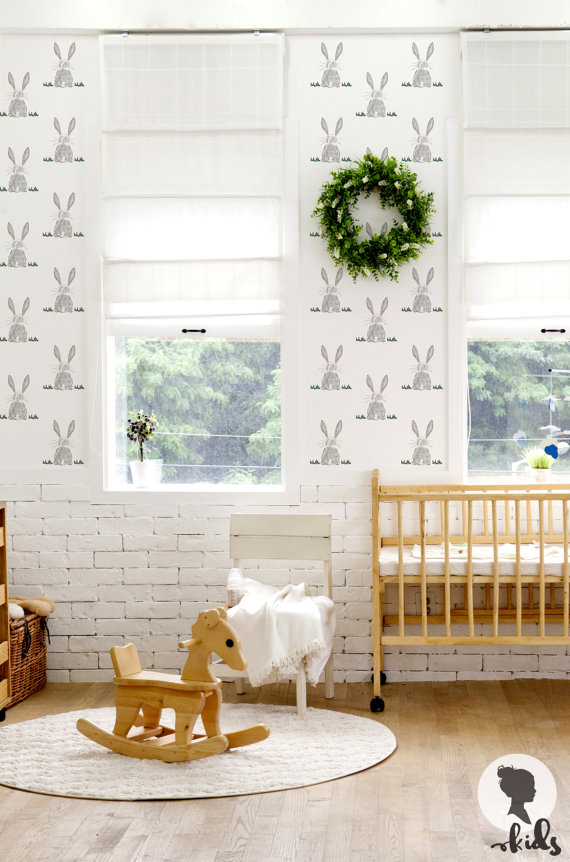 12 Nursery Wallpaper Ideas - Livettes Kids - Mama Bird Box Blog